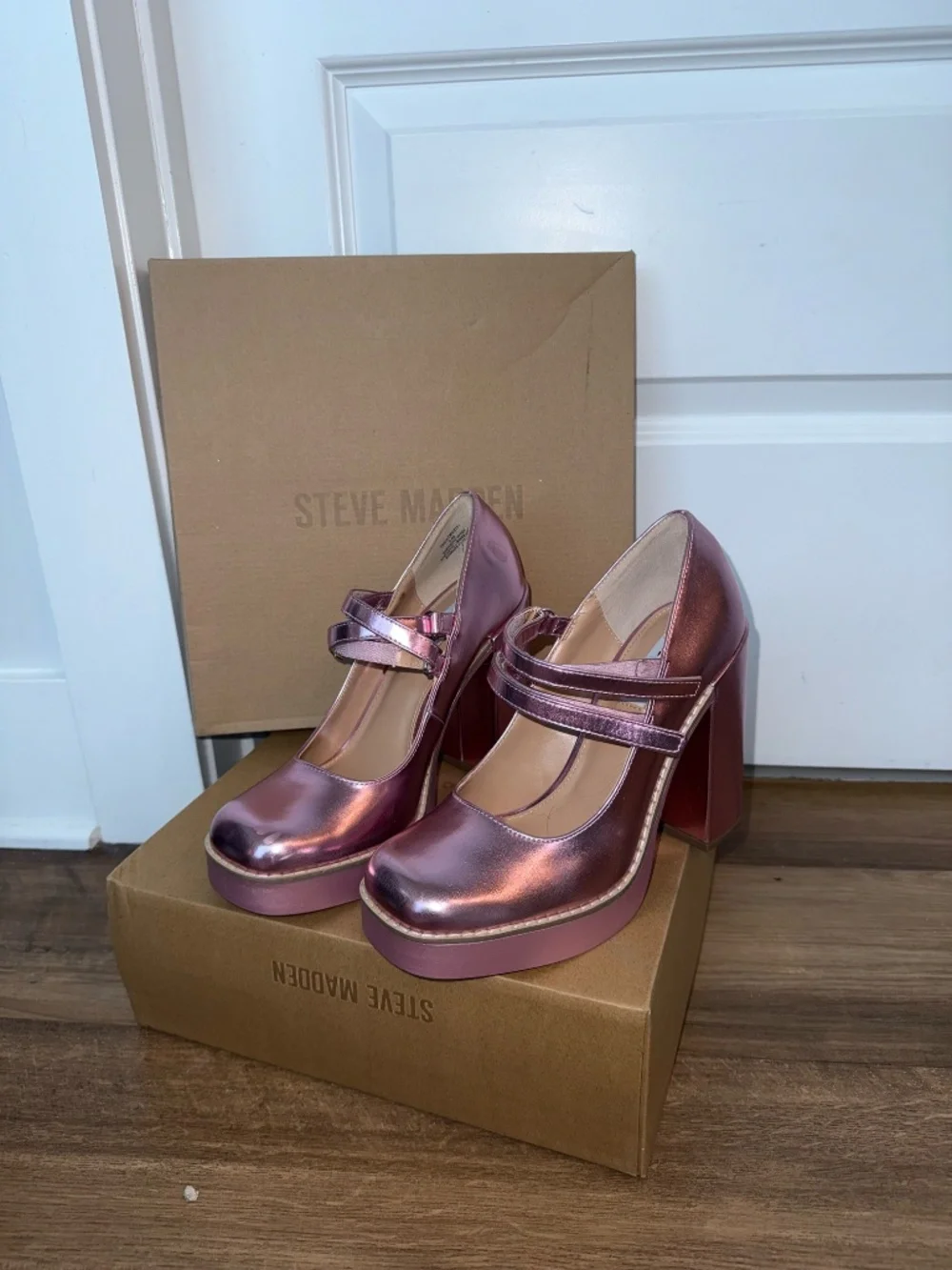 Steve Madden Twice Pump Mary Jane Platform